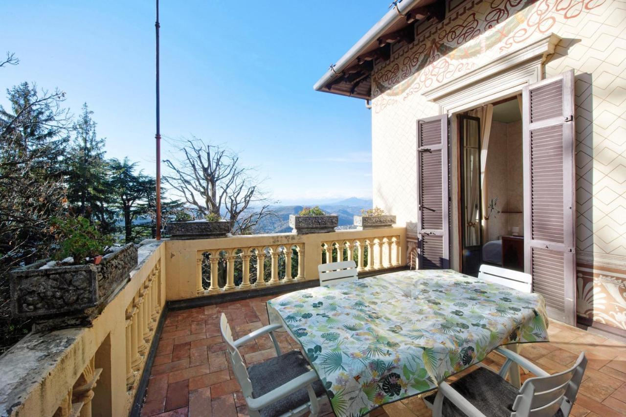 App Mughetto in Villa Marchello Brunate Esterno foto